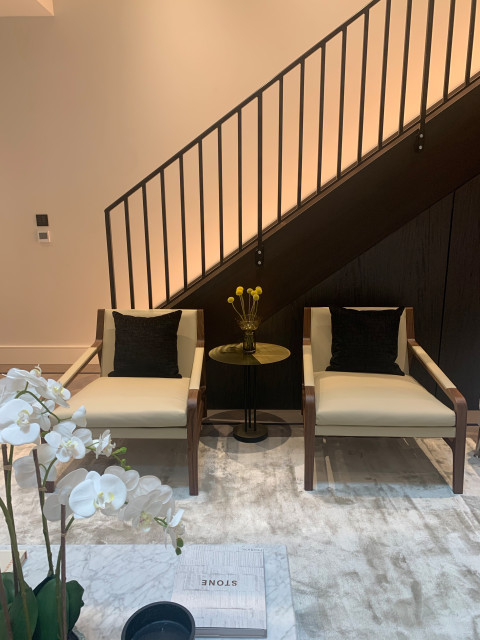 Client Project, London W11 contemporary-vardagsrum