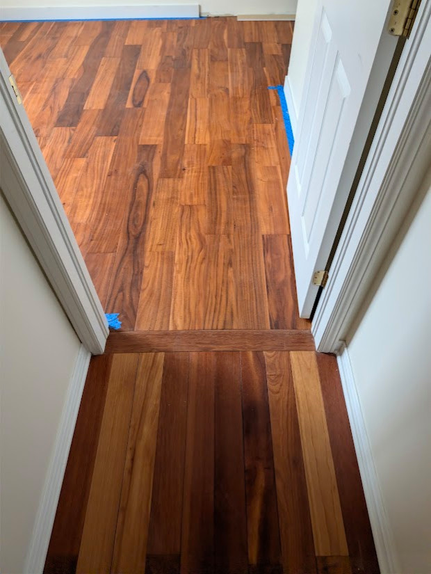 Bedroom Flooring Installation