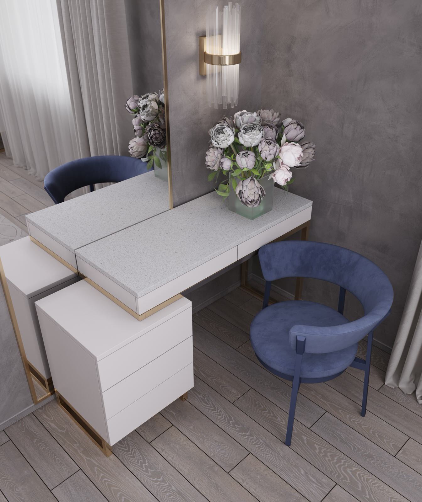 Комфортный интерьер индивидуального жилого дома