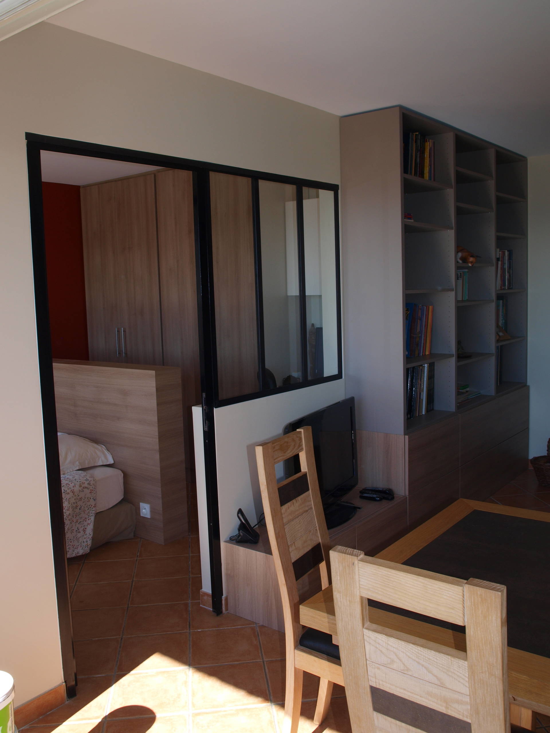Création d'une chambre supplémentaire dans un T3