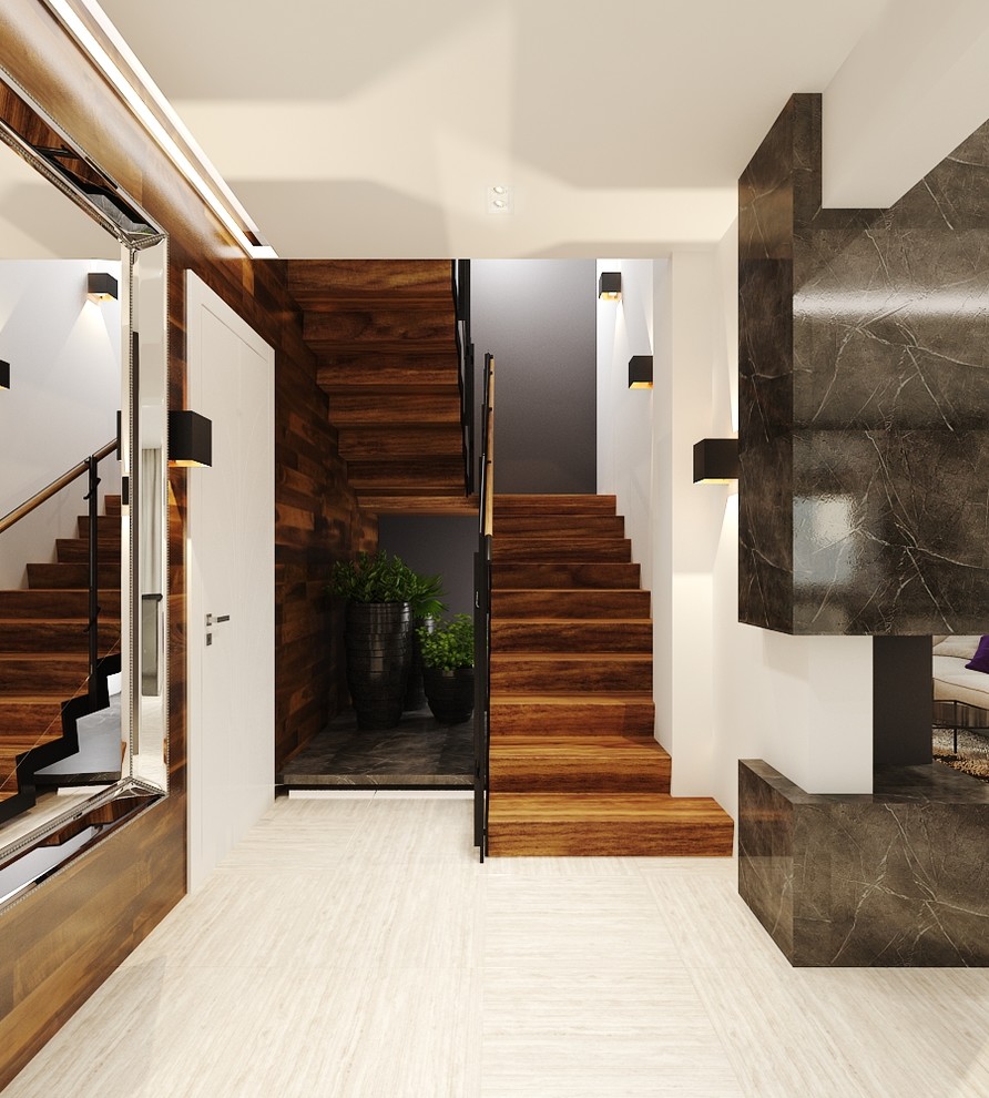 Дизайн интерьера загородного дома, п. Володарский