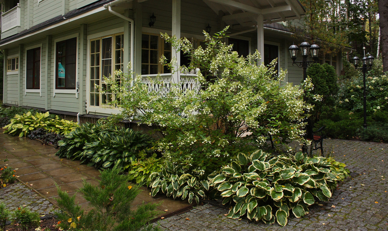 Ландшафтный проект лесного участка "Тихое очарование дворянской усадьбы".