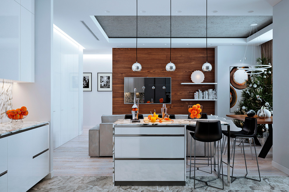 Квартира. Москва. ЖК Квартал 38А. Современный стиль.