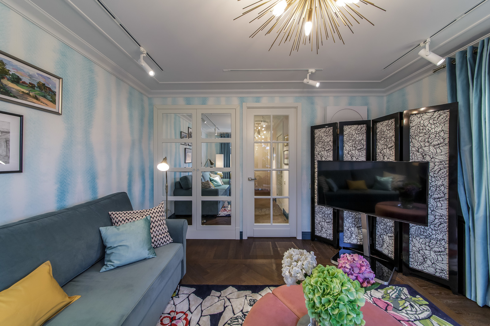 Светильники Ink White в квартире