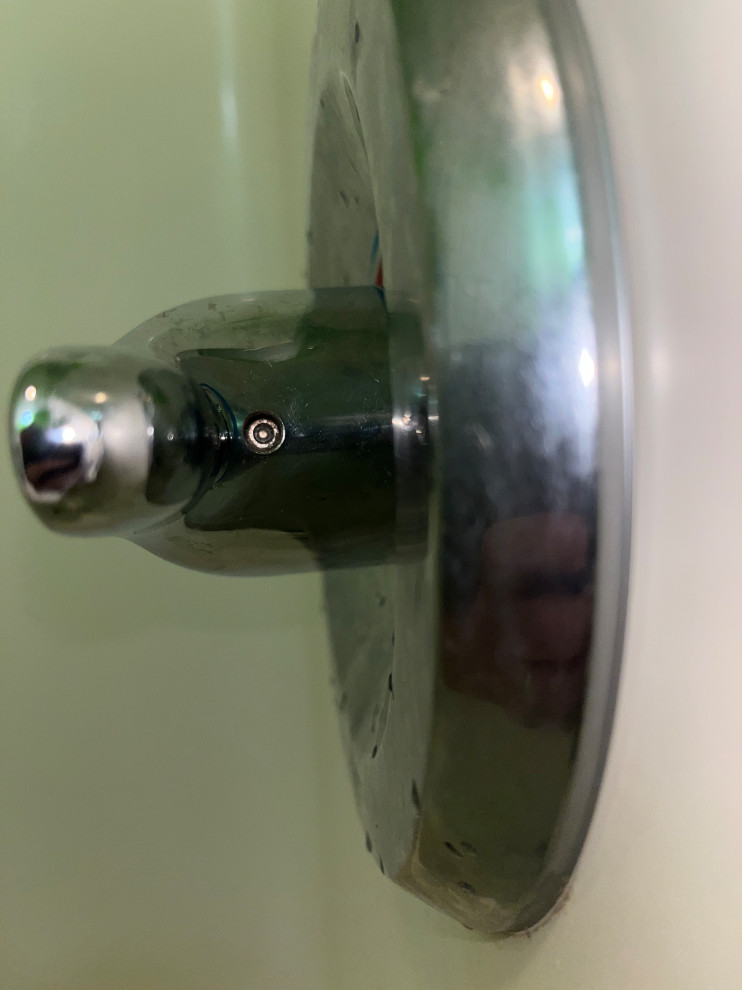 Shower handle set screw type