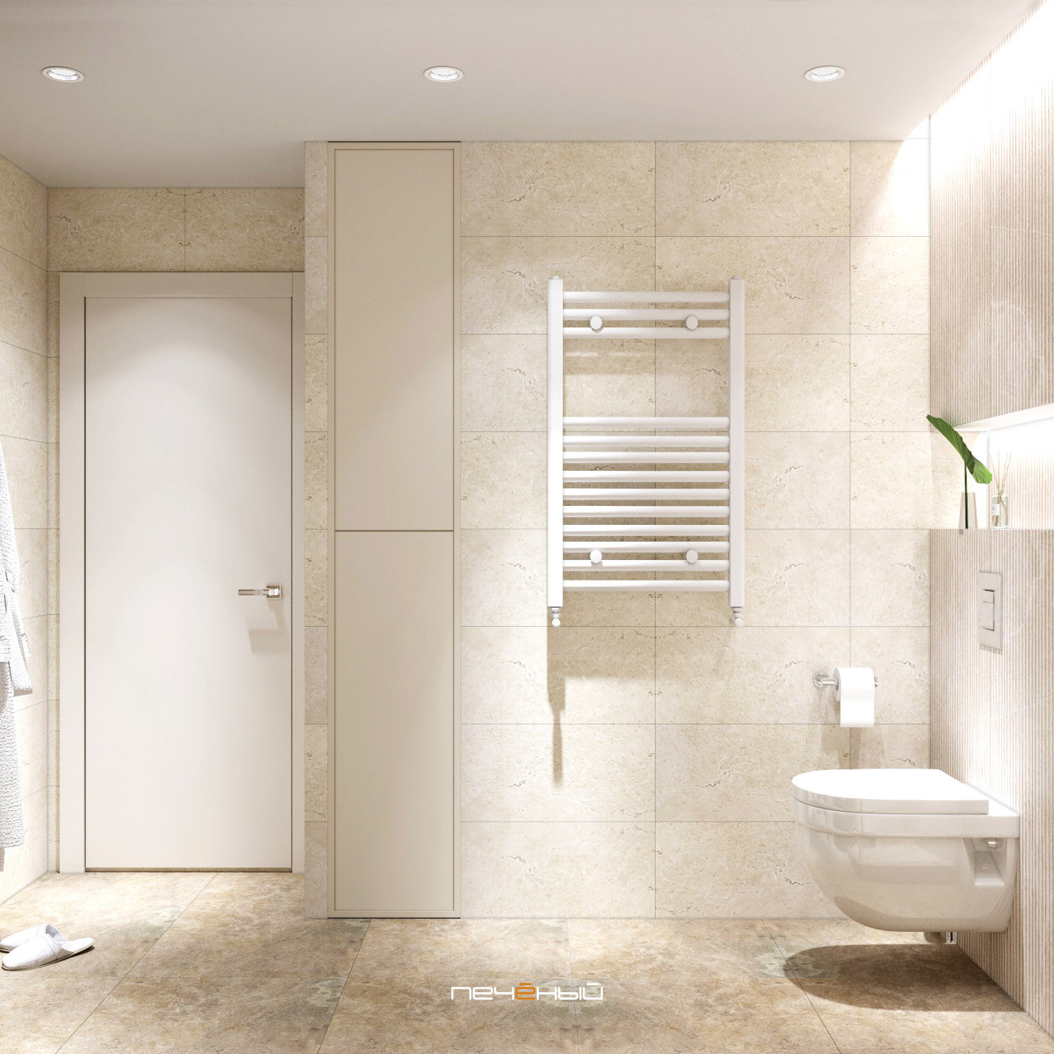 Квартира у Парижа с современным дизайном