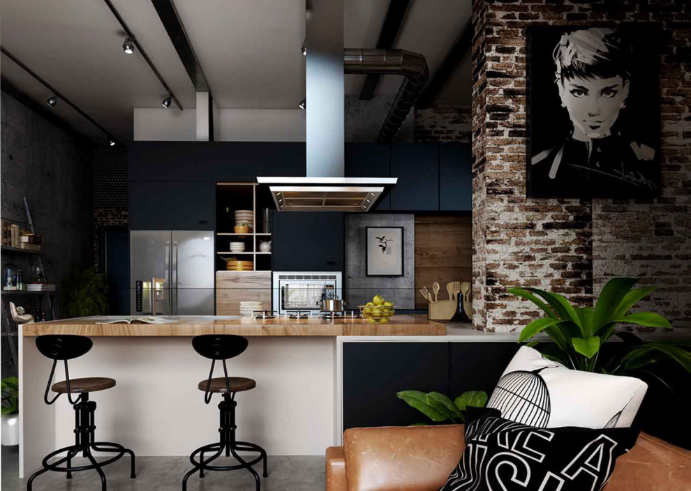 Лофт проект квартиры