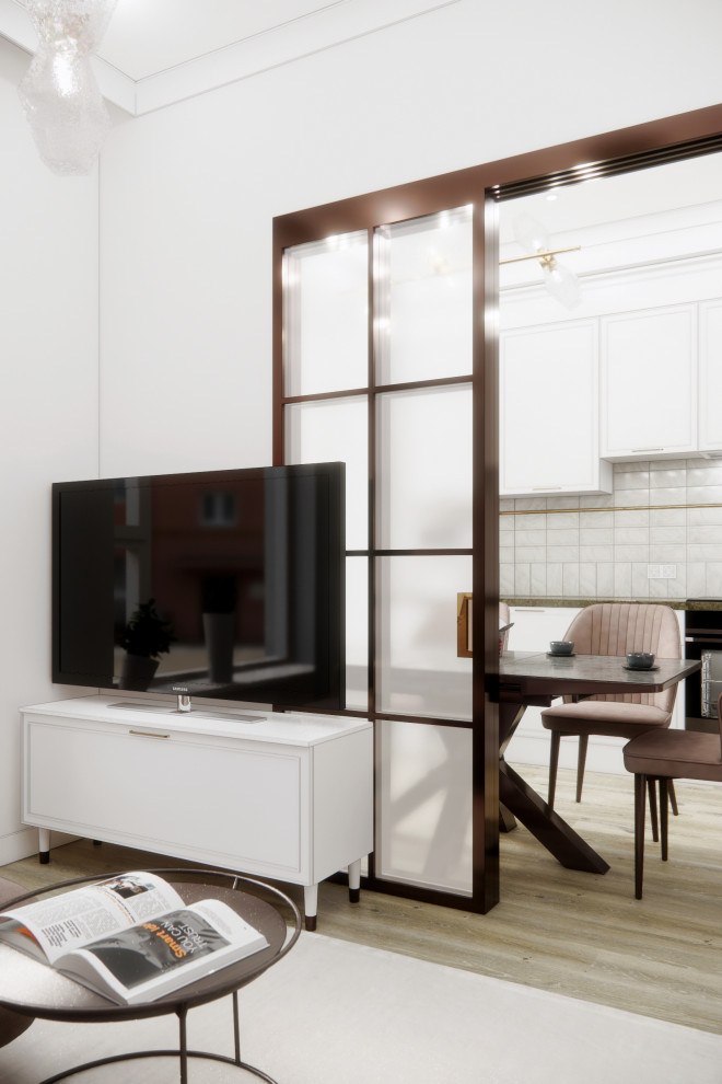 Квартира в ЖК Кристалл: новая классика