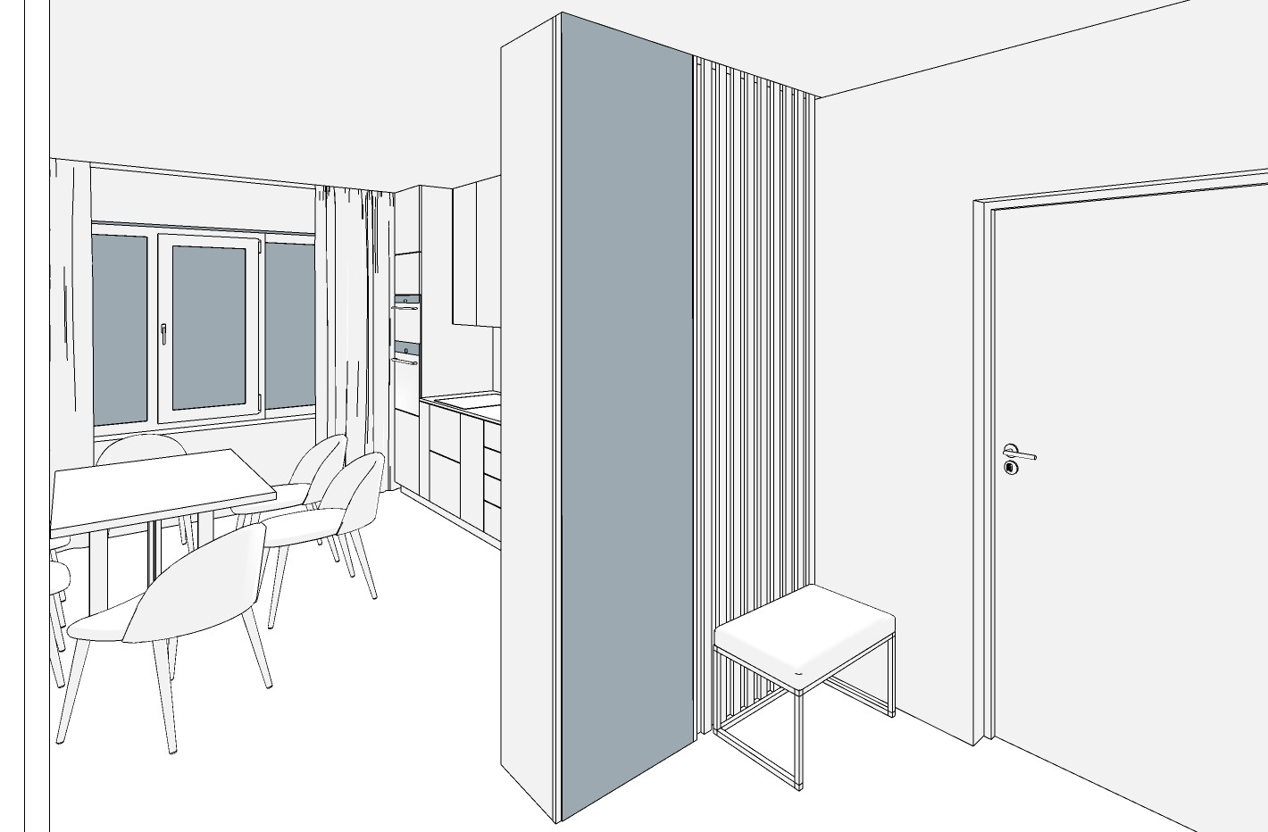 Эскизы в линиях