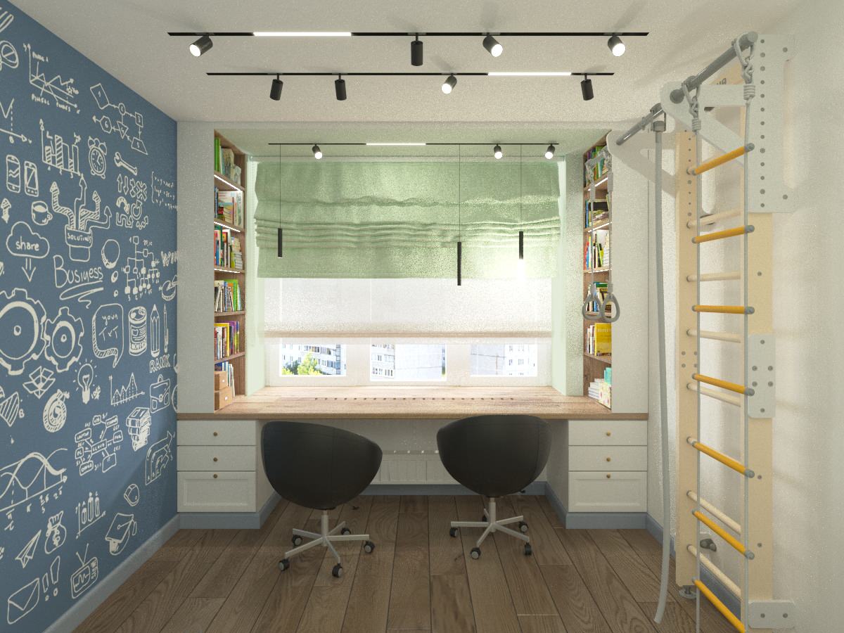 Квартира в стиле неоклассика