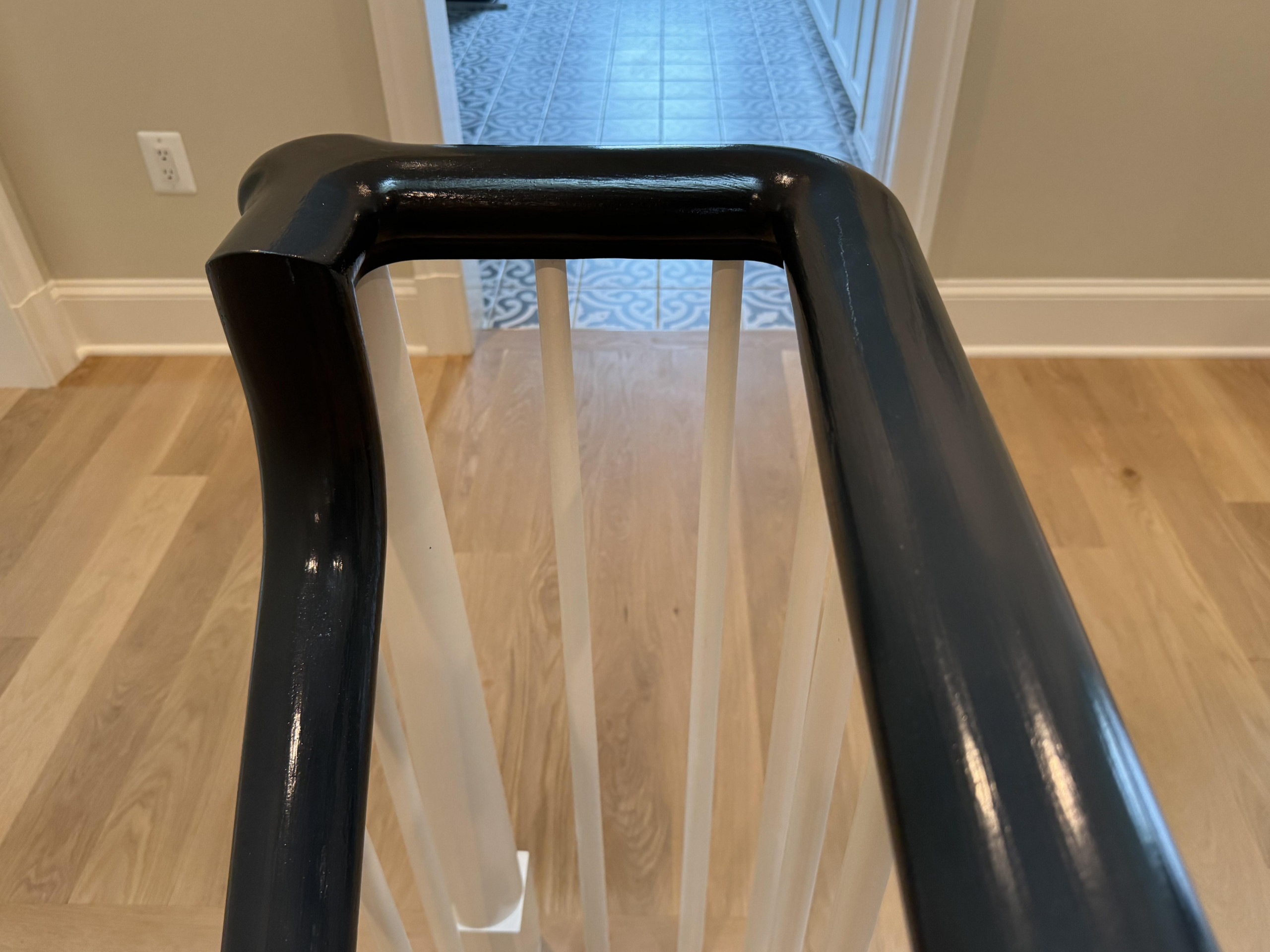 138_Elegant Double Bullnose Entry Stair, Bethesda, MD 20814