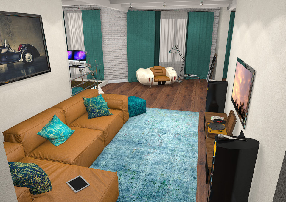 Дмитрий Гераскин. Дипломный проект "The loft is art"