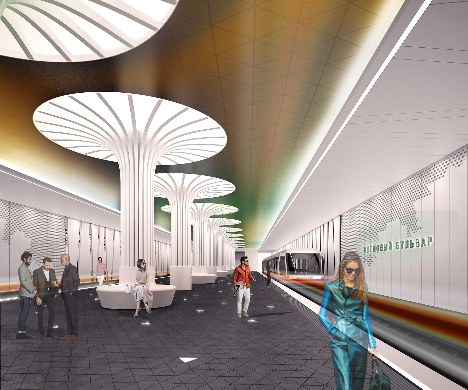 Конкурс метро: станция "Кленовый бульвар 2"
