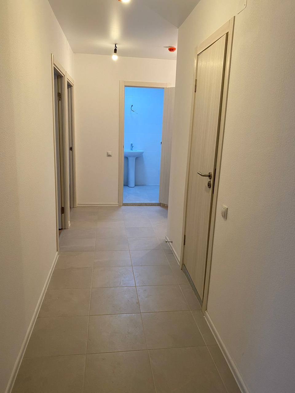 Вариант отделки от застройщика (прихожая)