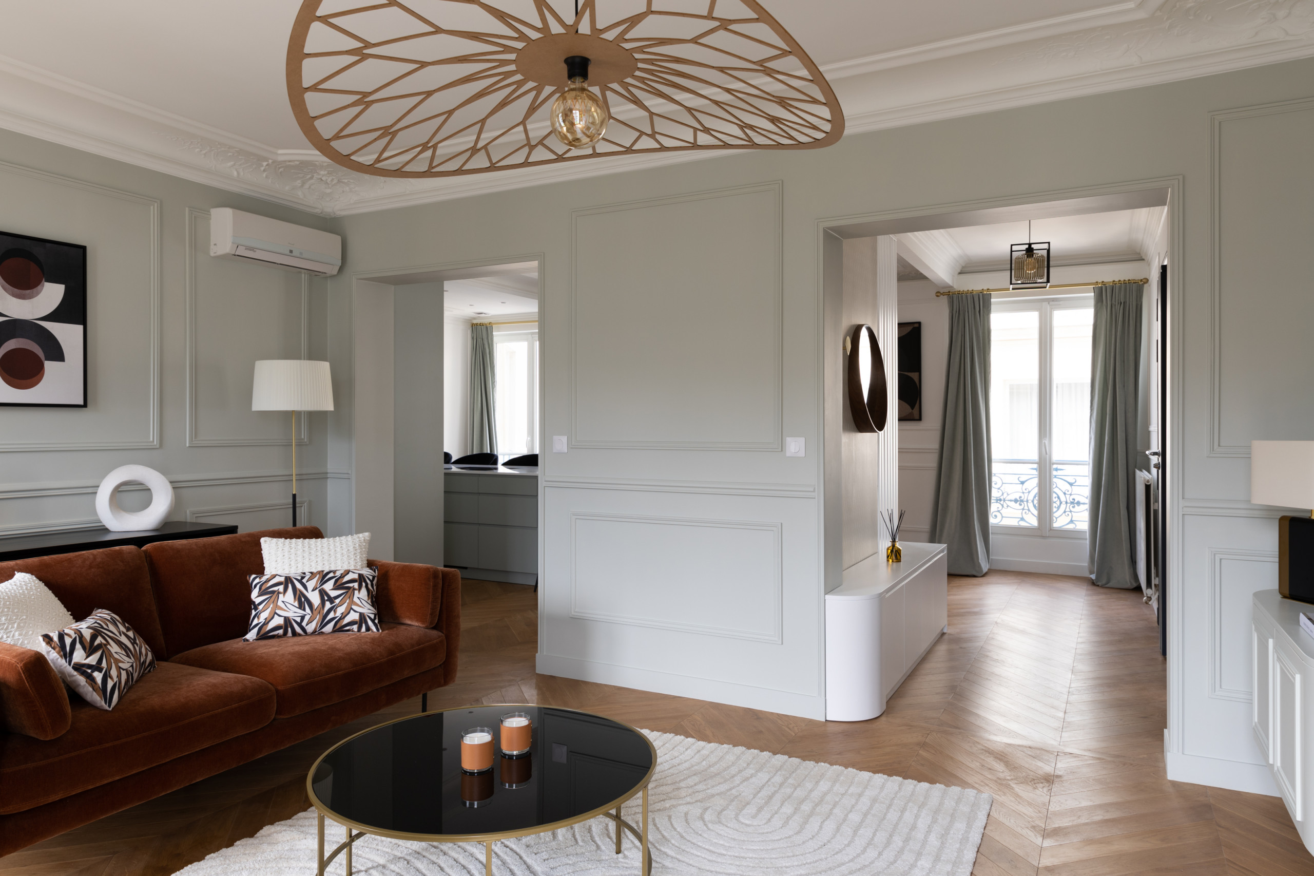 Clef en main pour un appartement haussmannien de 115m²