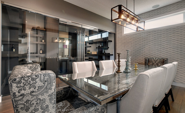 Transitional transitional-dining-room