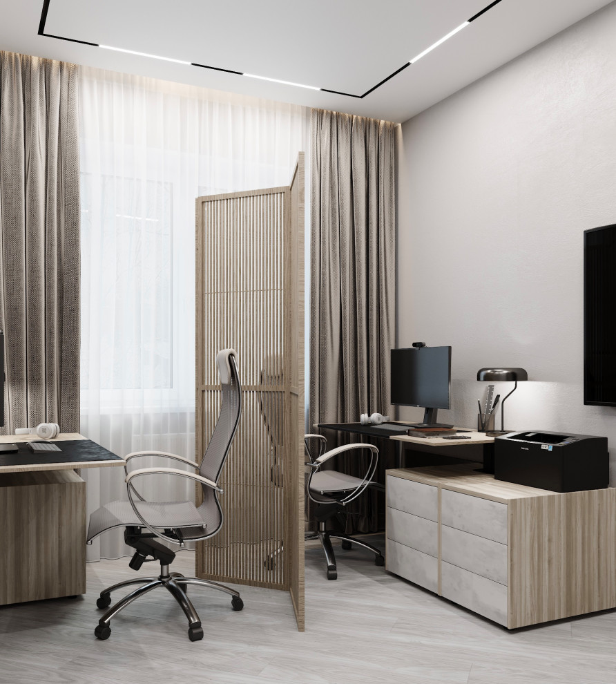 "Ничего лишнего". Квартира 70 кв.м., ЖК "Отражение"