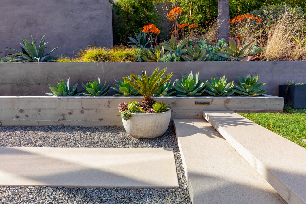 Home design - contemporary home design idea in Los Angeles