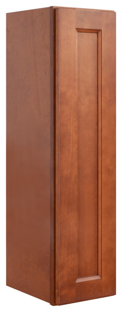 Sunny Wood ESW0936-A Ellisen 9" x 36" Single Door Wall Cabinet - Amber Spice