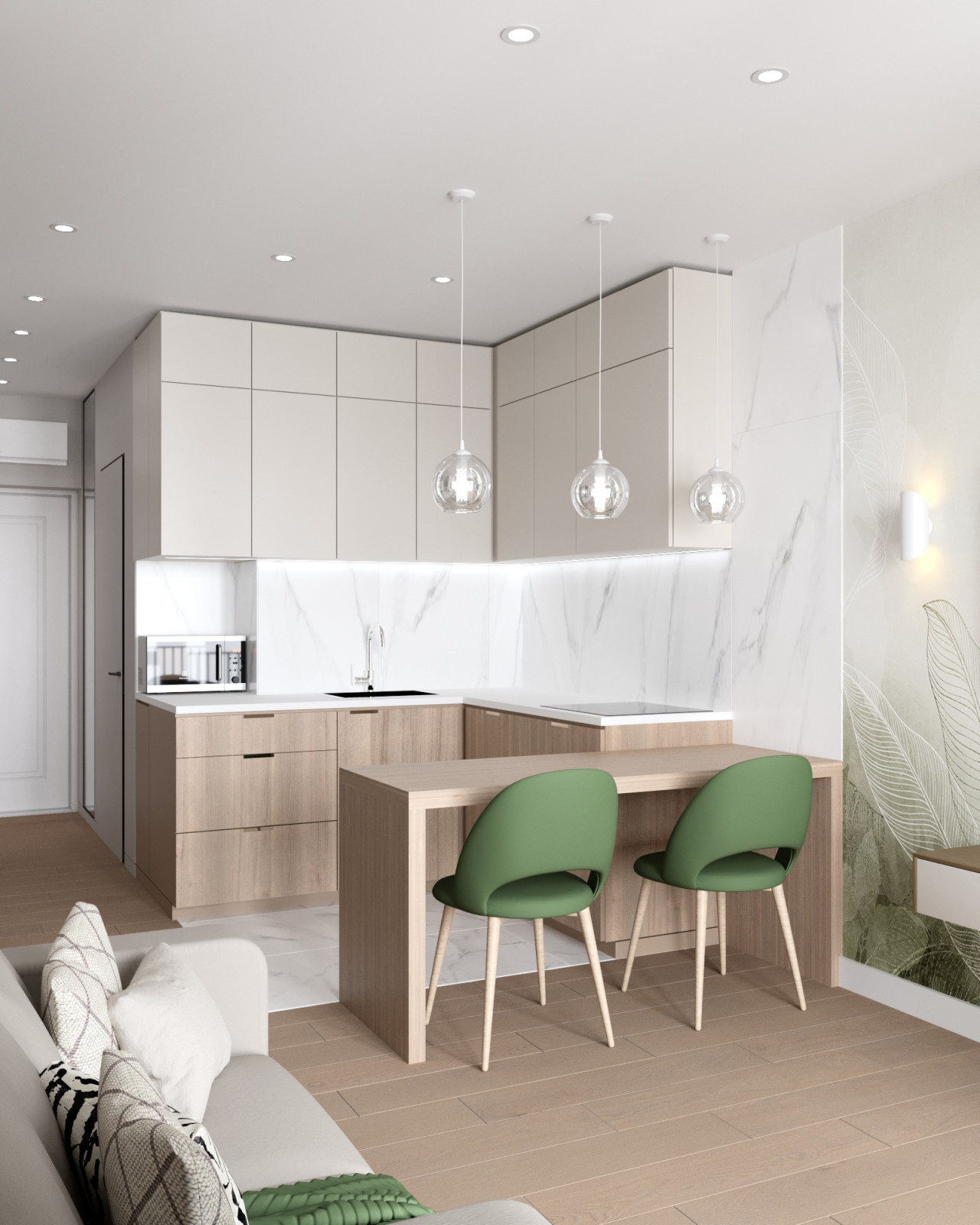 Студия для летнего отдыха в Анапе