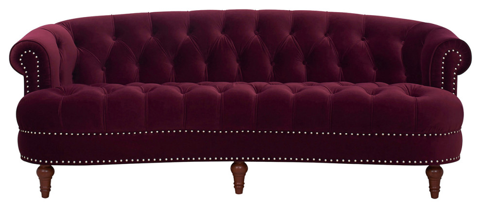 La Rosa Victorian Chesterfield Tufted Sofa