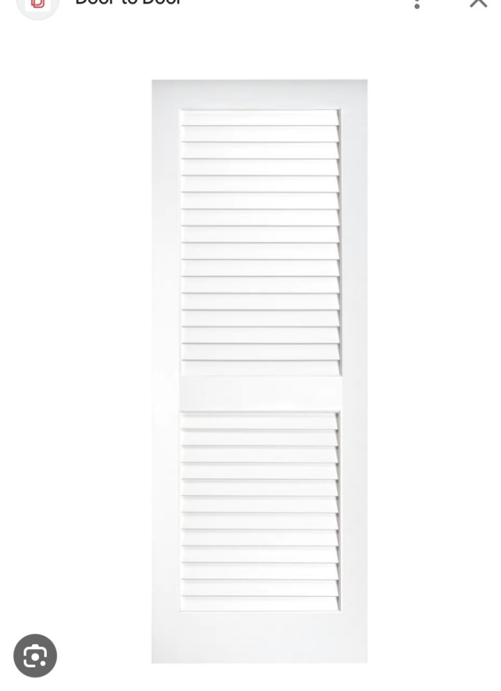louvered door on an ensuite bathroom?