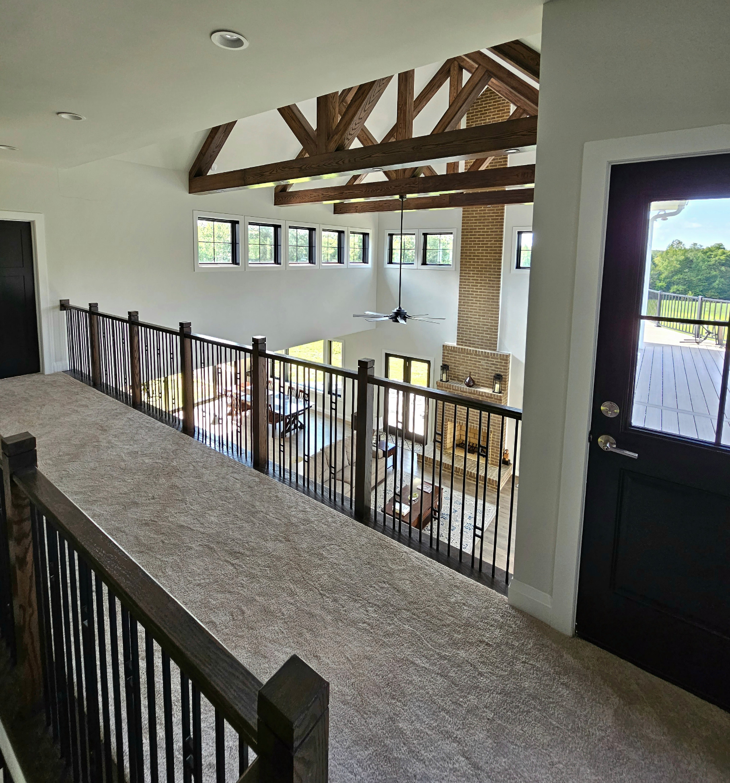 109_Impressive Floating Staircase in Countryside Retreat, Upper Marlboro, MD