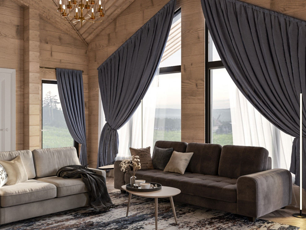 Деревянный дом в Подмосковье