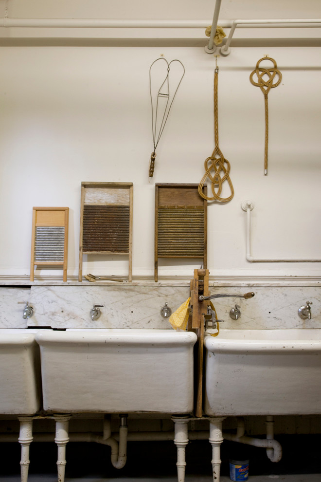 Photo of a traditional laundry room in San Francisco.