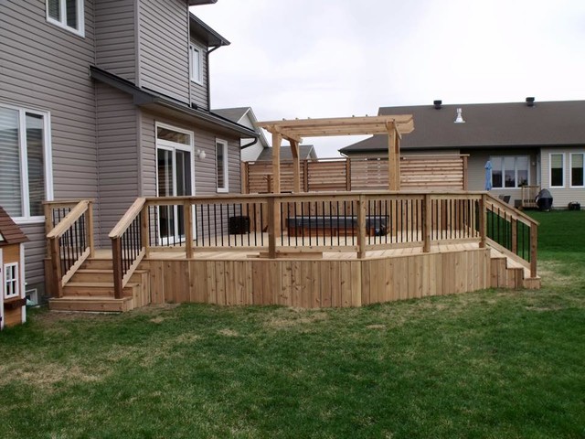 Custom Decks terrace