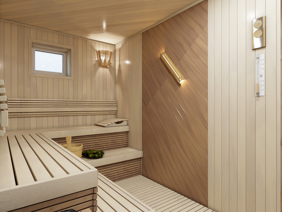 сауна в КП Алые паруса