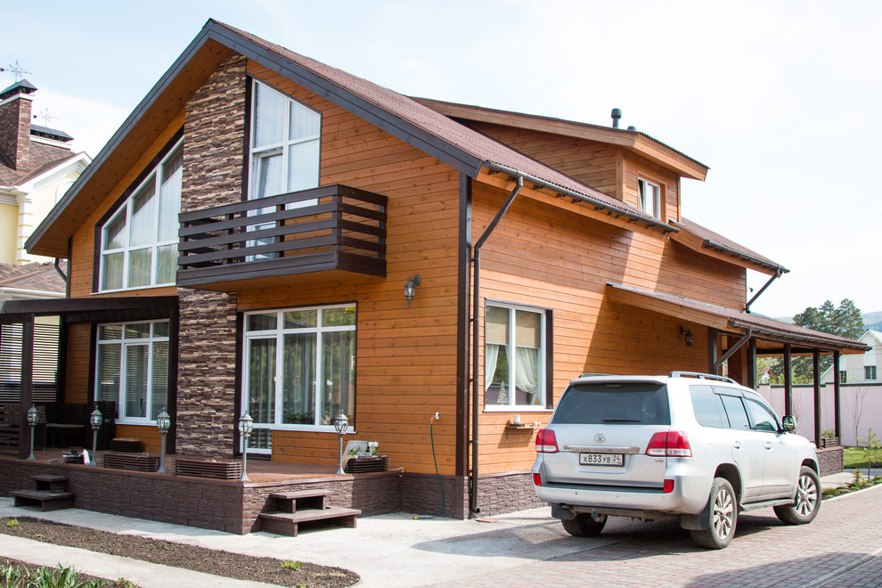 Популярный проект дома 200 м2