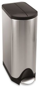 simplehuman 30-Liter Butterfly Step Trash Can
