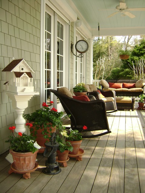Front Porch Southern Style Traditional Porch Wilmington By