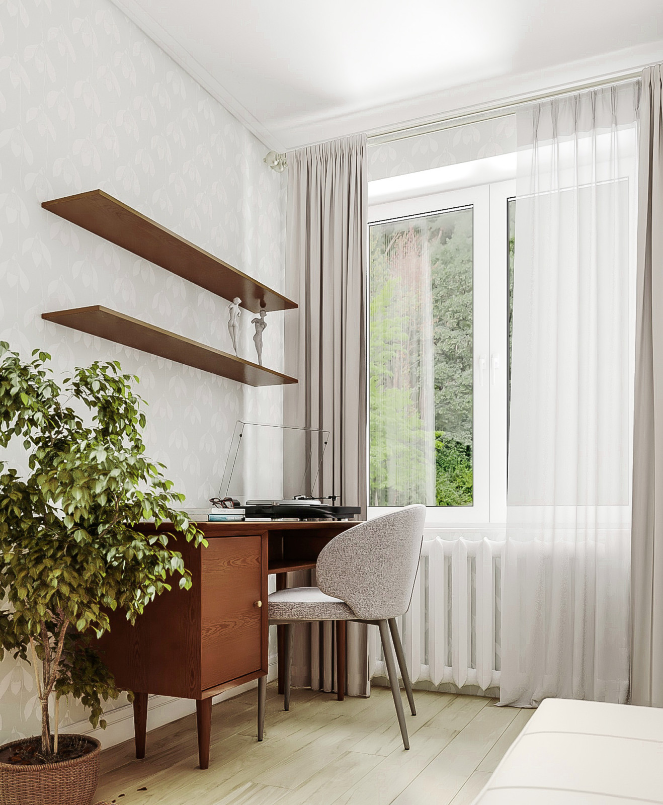 3 варианта комнаты для мамы заказчицы