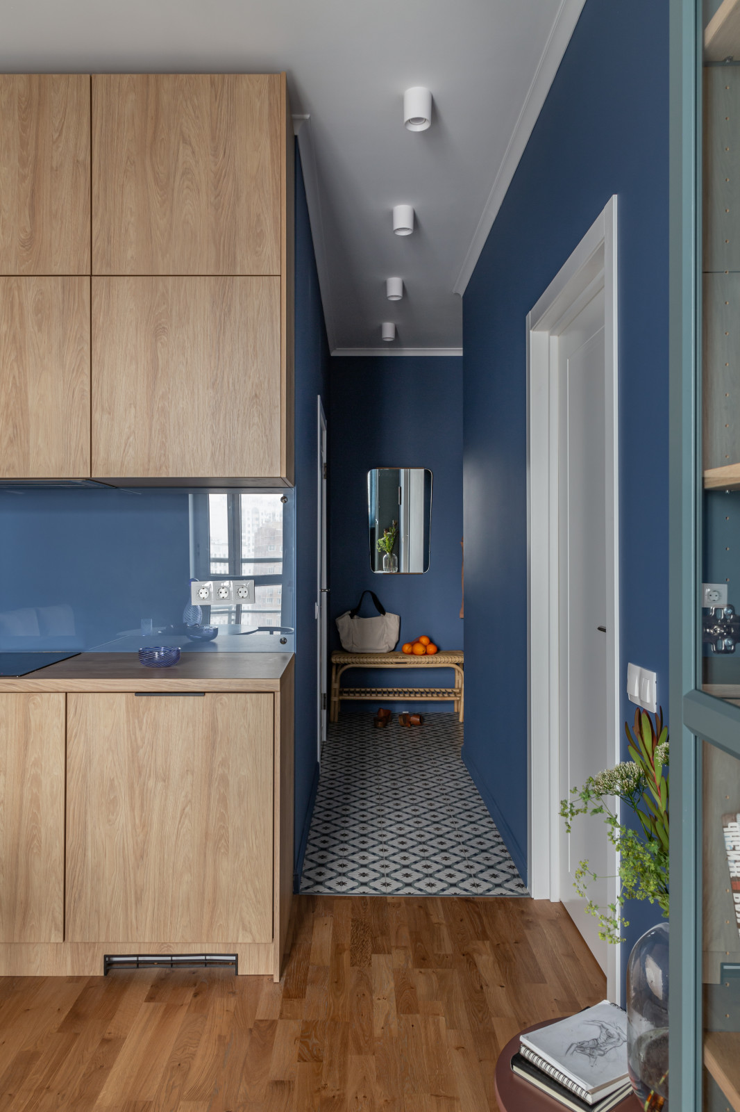 Эклектичный интерьер квартиры, вдохновленный Музеем Фриды Кало