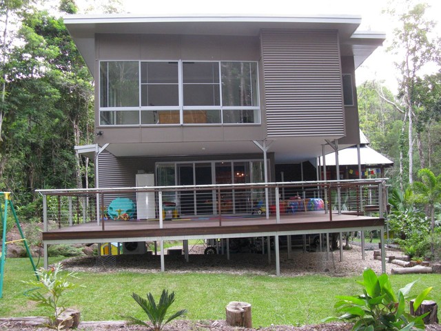 Rainforest Home Extension exotisk-fasad