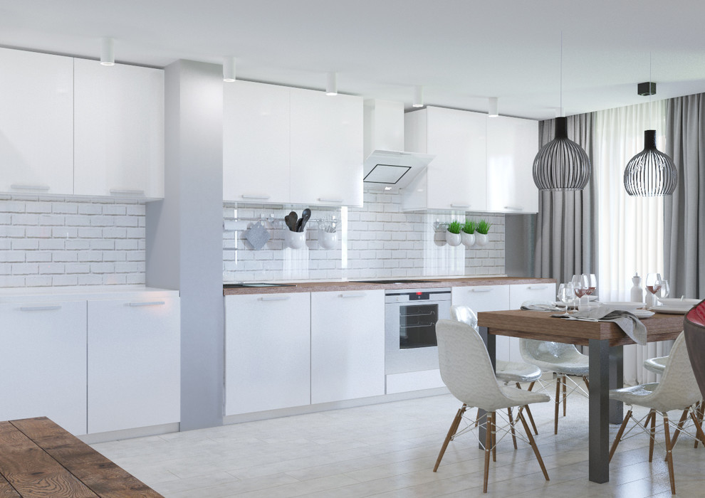 Гостиная с оттенком LOFT