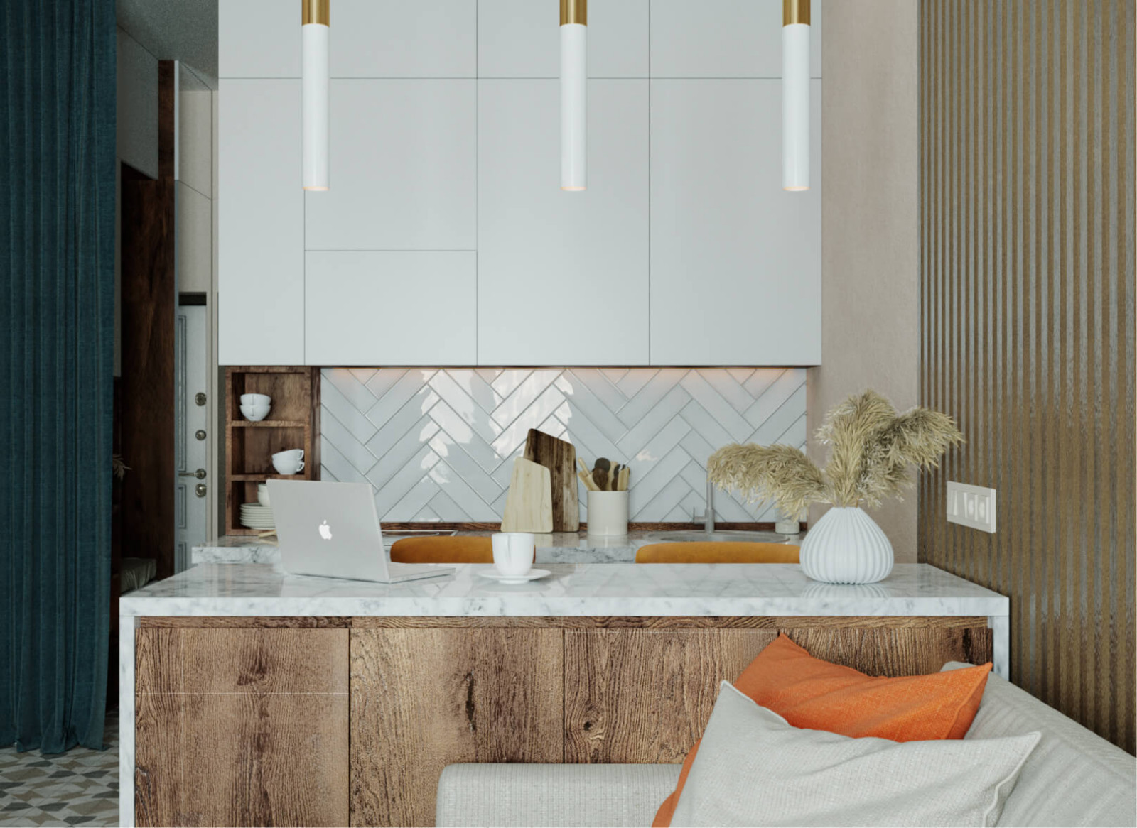 Квартира-Студия в стиле Неоклассика