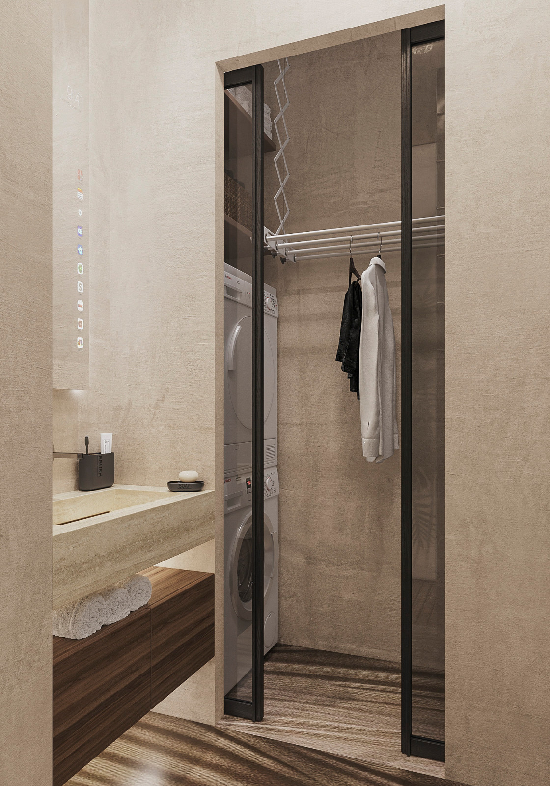 Назад в будущее. Квартира 70 кв.м. в ЖК Вэлтон Парк