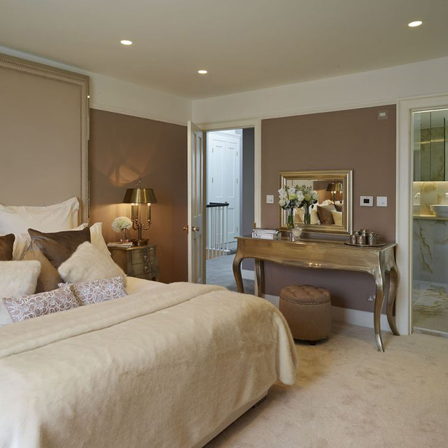Myddelton Square Bedrooms Traditional Bedroom London by