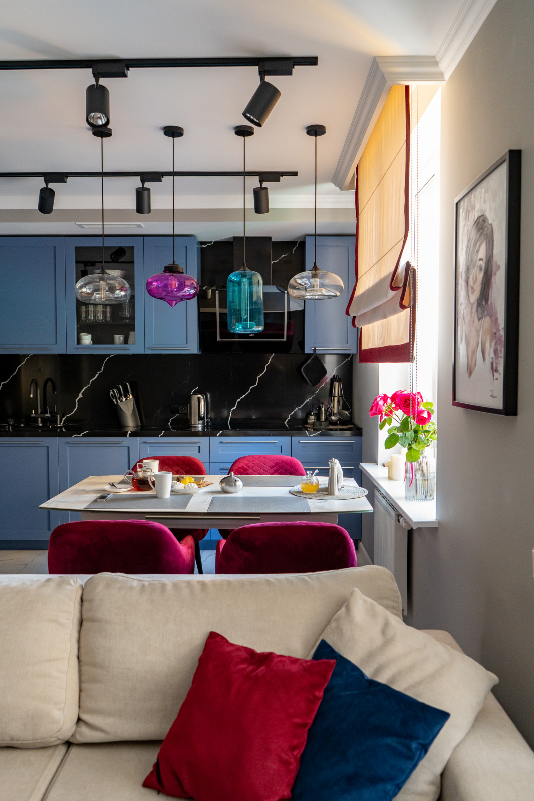 Дизайн интерьера трехкомнатной квартиры в г. Видное