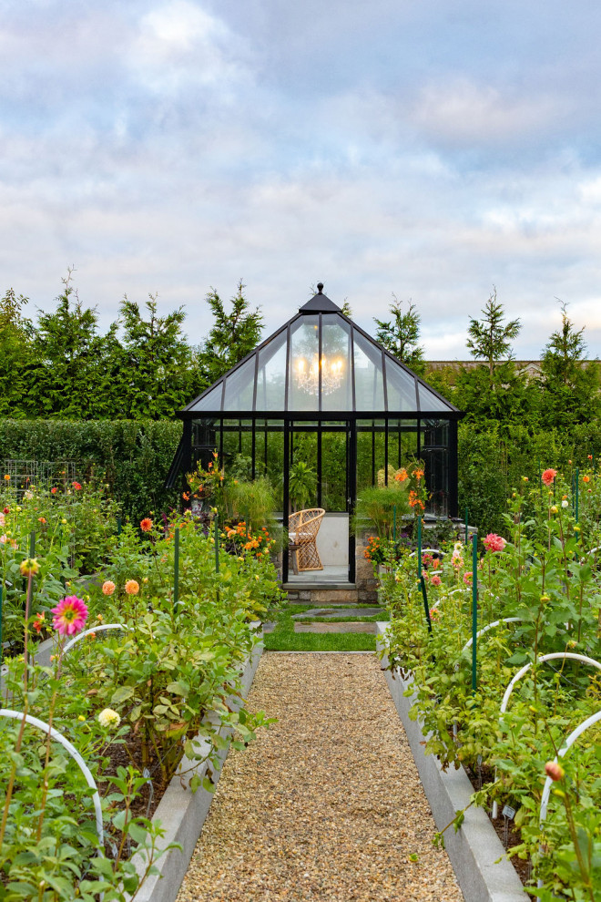 Example of a beach style shed design in Boston