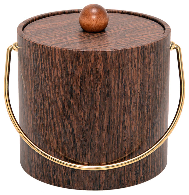 Wood Grain 3 Quart Ice Bucket Tools And Buckets By Mr Wood Grain 3 Quart Ice Bucket