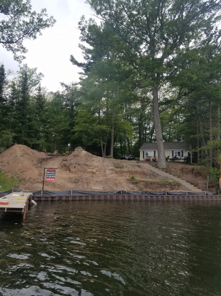 Shady Shores Retaining wall