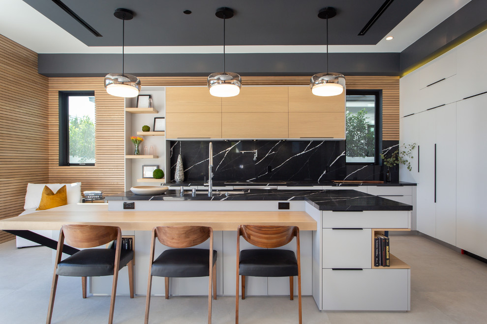 New Construction Modern Home - Contemporary - Kitchen - Los Angeles ...
