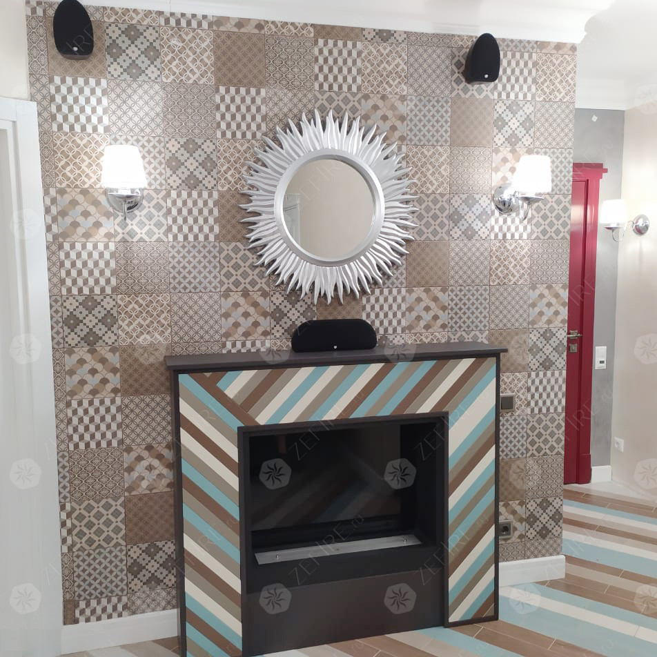 Фото покупателя: портал для биокамина своими руками