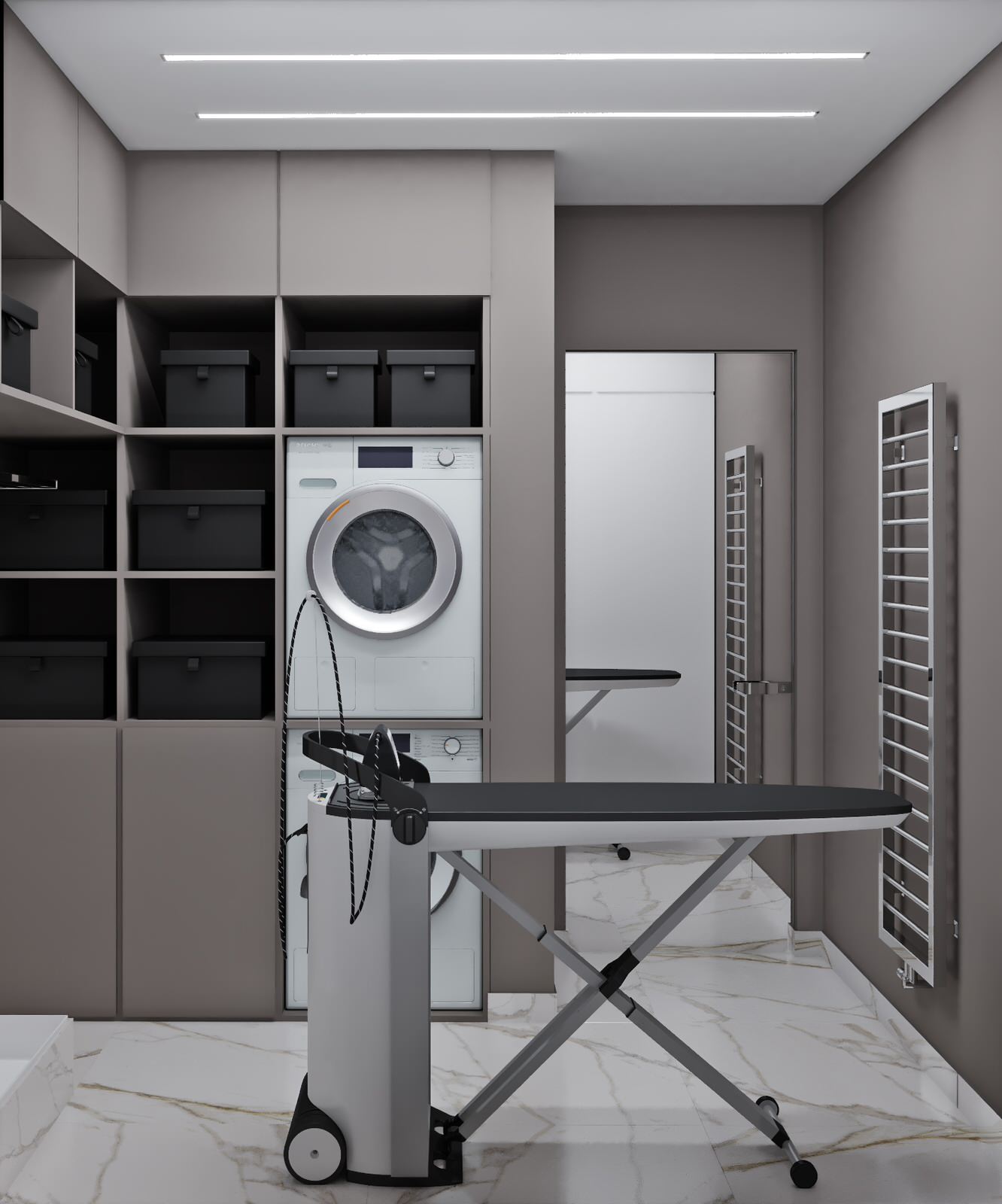 Дизайн интерьера квартиры 120 кв.м. в ЖК "Плазма"