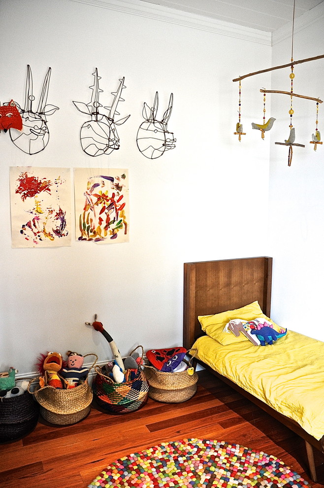 Eclectic kids' room in Adelaide.