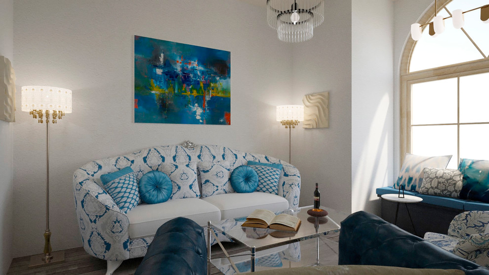 Гостиная в загородном доме